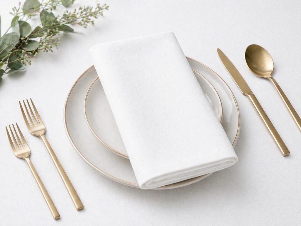Napkins for restaurants, hotels and banqueting