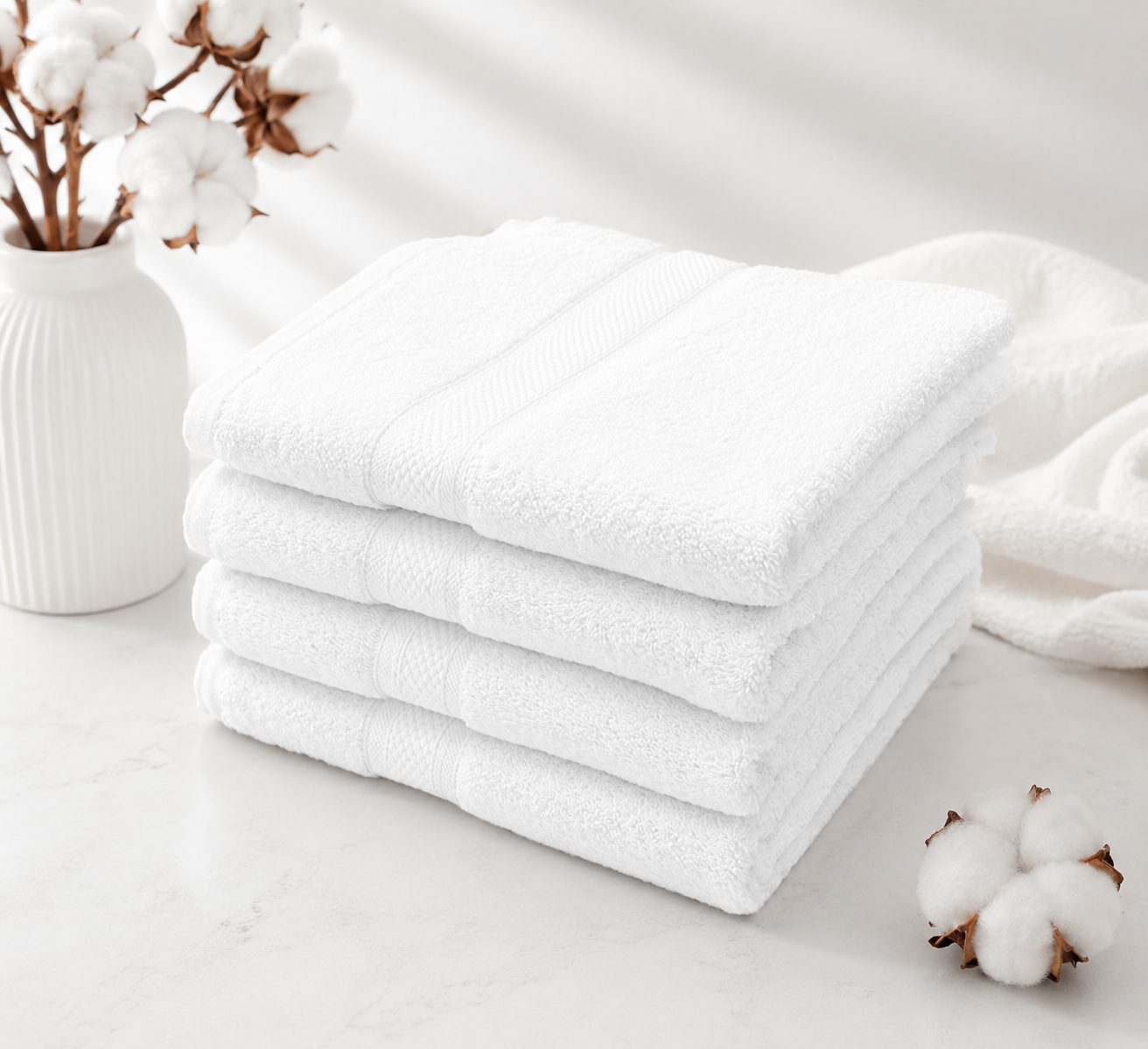 600 GSM Cotton Hand Towel – hotel and spa towels, UK Linen House