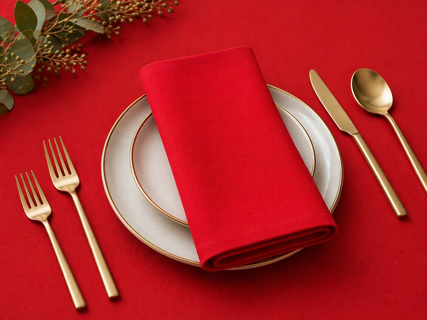 Red Napkin