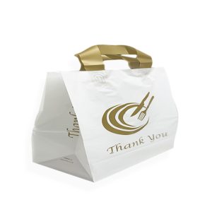Wide Base Platter Carrier Bags With Loop Handle