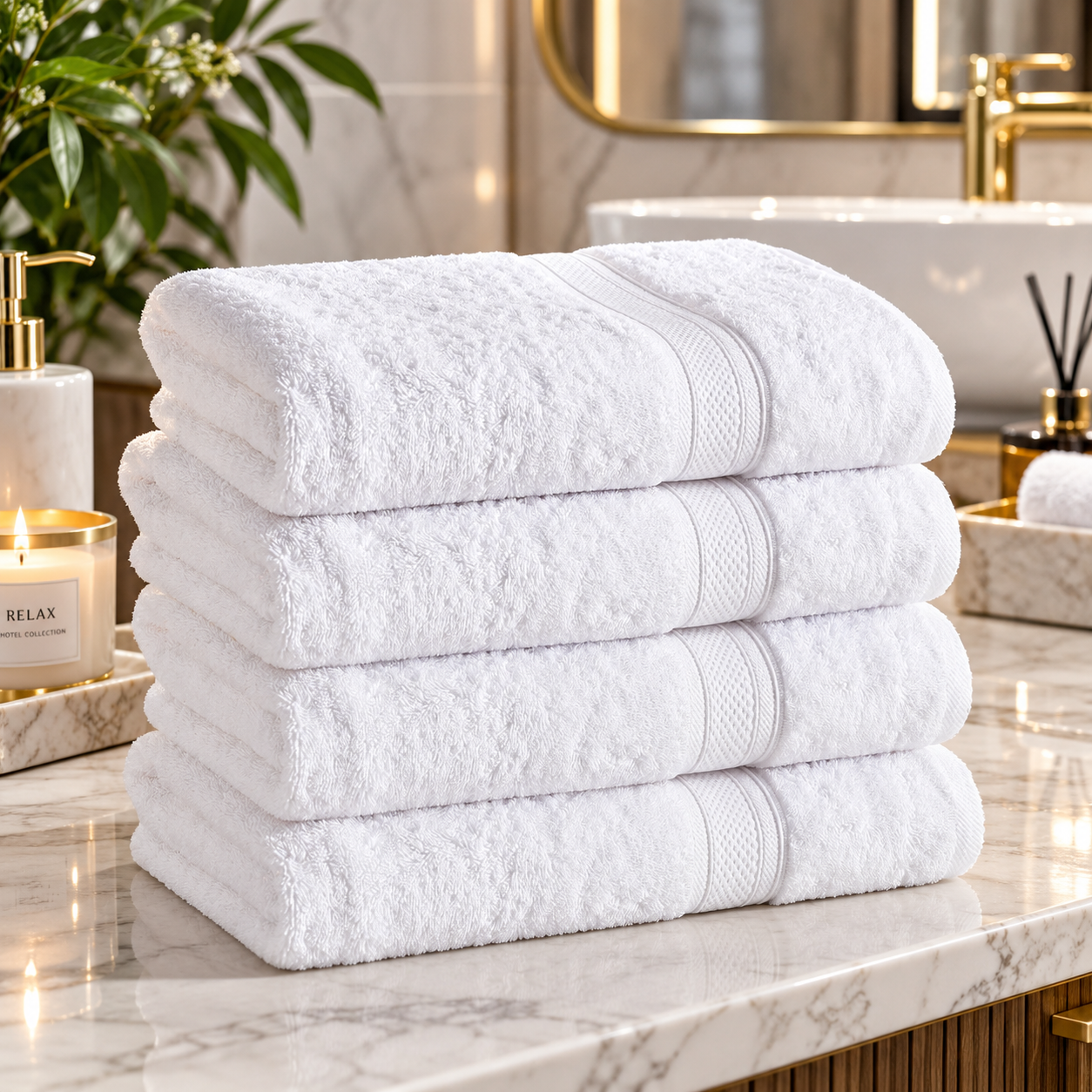 Bath sheets for hotels, spas and premium guest accommodation